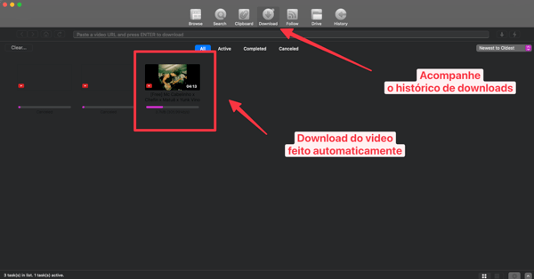 Vdownloader apos baixar a musica Vdownloader apos baixar a musica