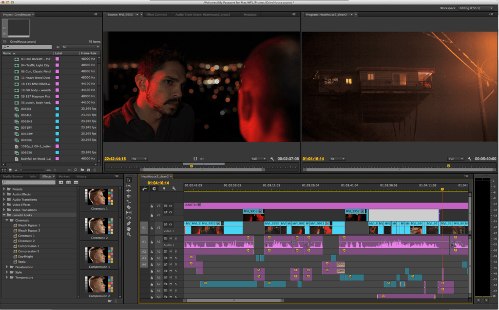 adobe premiere editor de vídeos