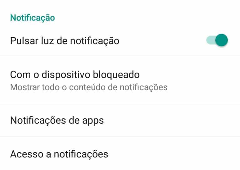 ativar o modo silencioso