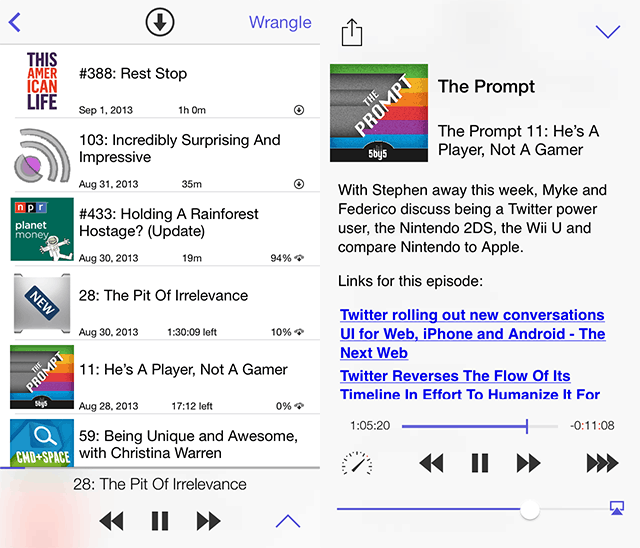 podcast para iphone