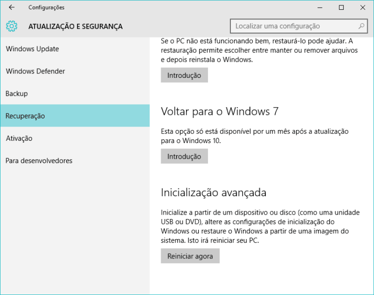 Como voltar do Windows 10 para o 7 ou 8.1? | AppTuts