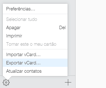 exportar contatos do iphone para o android