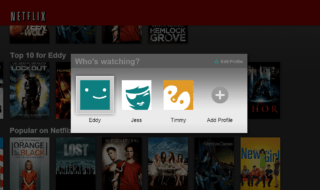 netflix criar perfil