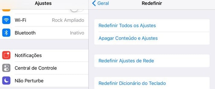 restaurar o iPhone