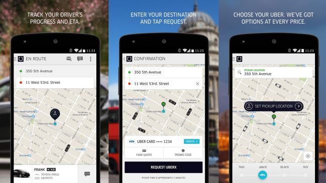 uber para android