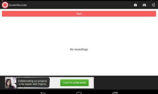 gravar a tela do Android