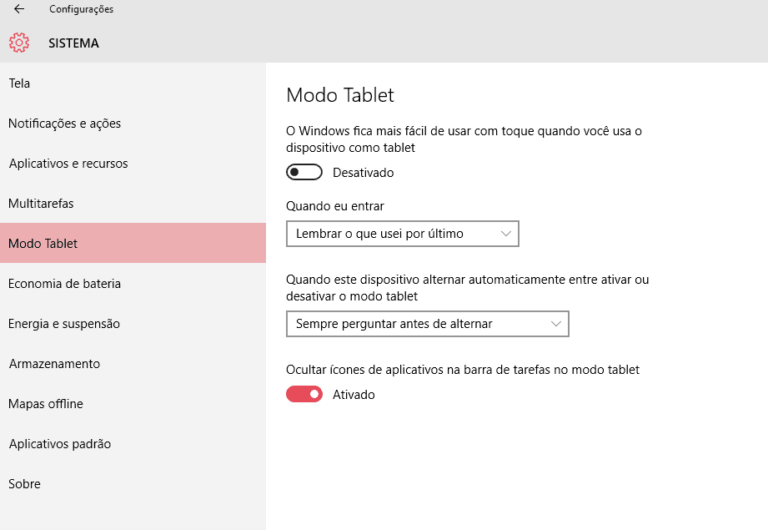 Modo Tablet Como usar o modo tablet no Windows 10 | AppTuts