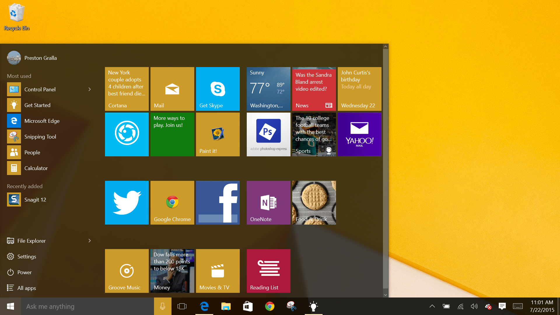 windows 10 