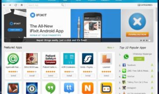 lojas de apps de android