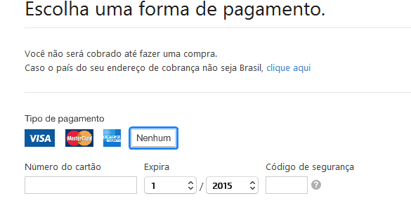 criar uma ID Apple remover cartão de crédito da ID Apple