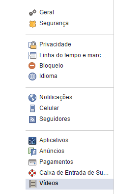 dicas do facebook