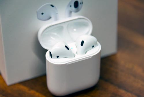 fones de ouvido no iphone 7 airpods