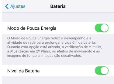  bateria do iOS 11 durar mais estrategias