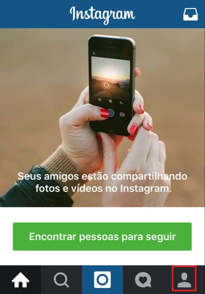 instagram no iphone