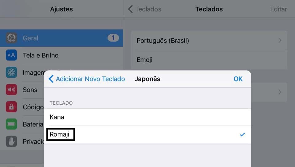 teclado japonês