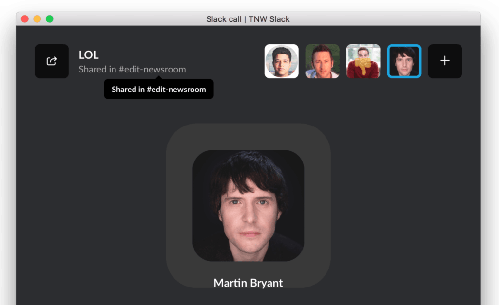 Slack conversas em grupo
