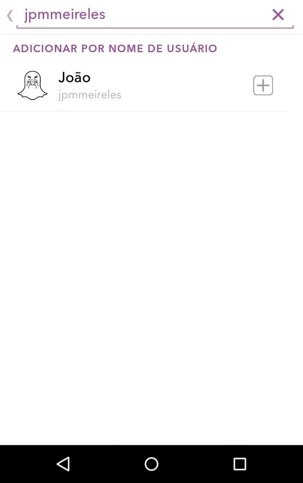 bloqueado no snapchat