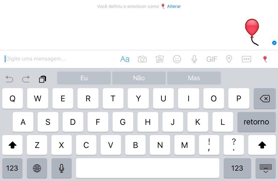 Como alterar o curtir por um emoji no Facebook Messenger   AppTuts - 16