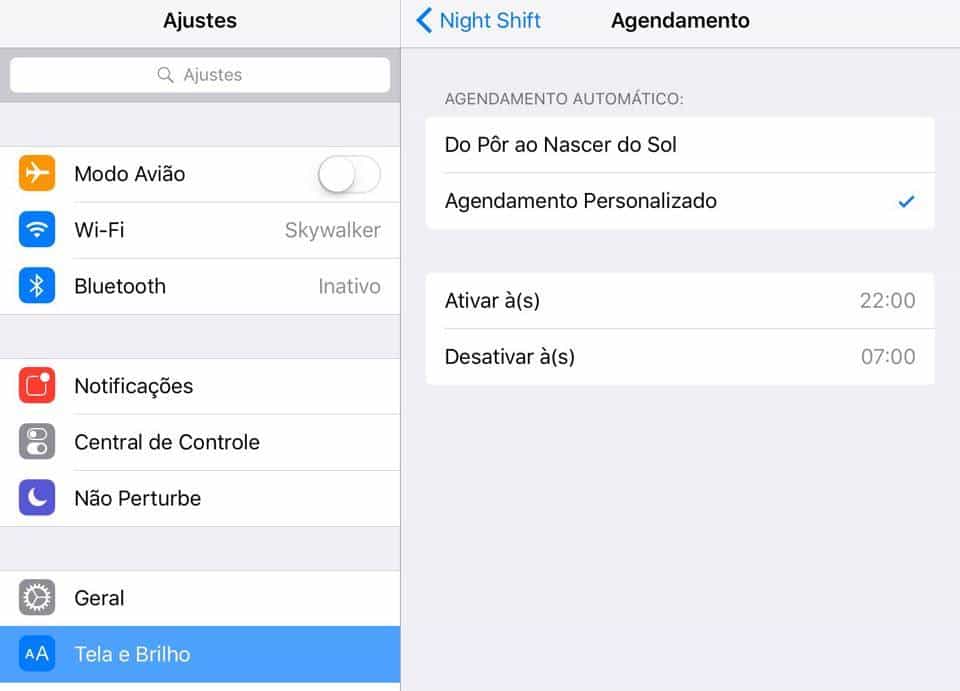 Como configurar o modo noturno do iOS 9 3 - 29