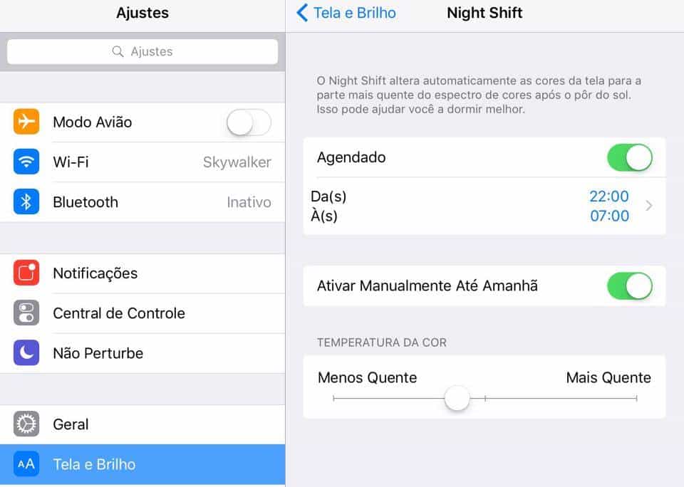 Como configurar o modo noturno do iOS 9 3 - 55