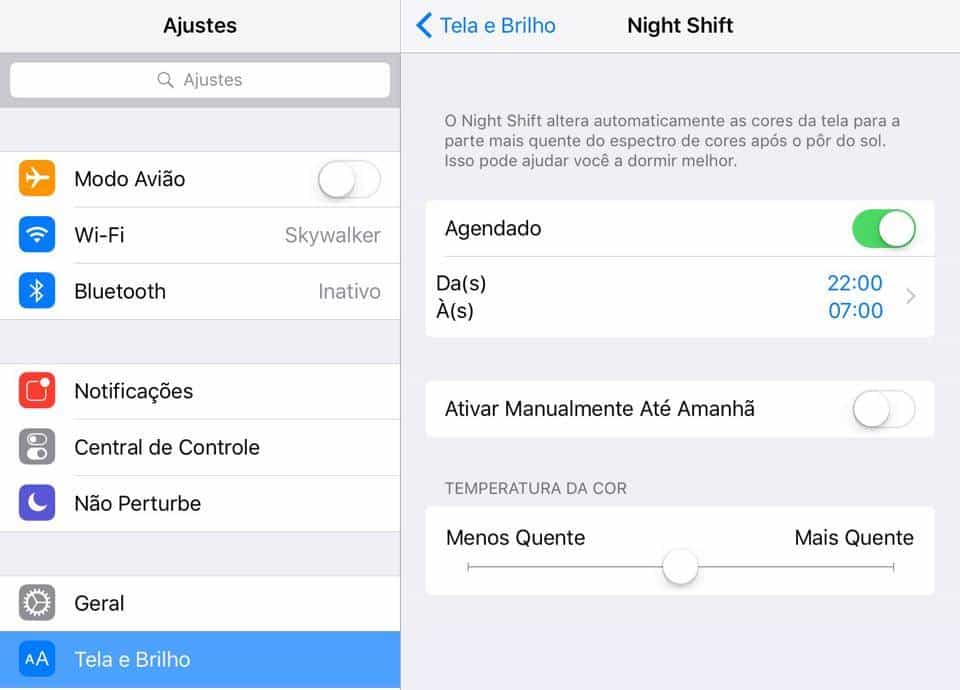 Como configurar o modo noturno do iOS 9 3 - 82