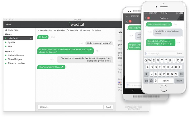chat para ecommerce jivochat