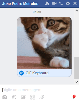 GIFs no facebook