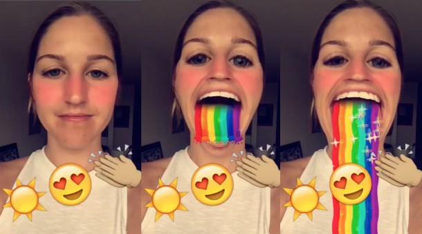 Marca no Snapchat