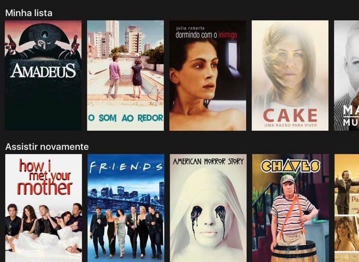 como diminuir uso de dados da Netflix inicio