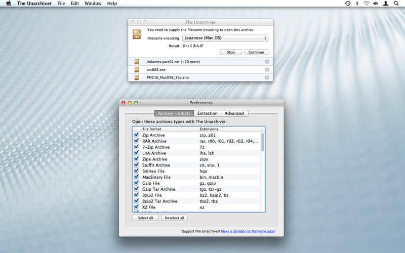 screen unarchiver