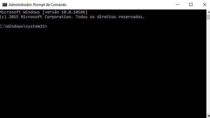 Prompt de comando