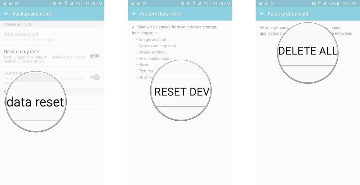 Como formatar o Galaxy Note 5 - 86