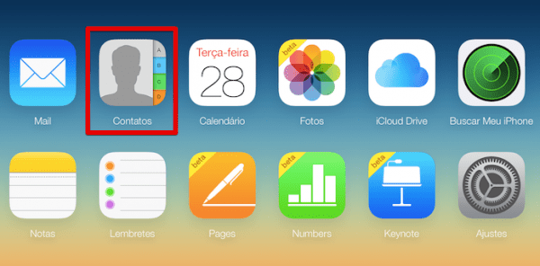 contatos recuperar icloud iphone