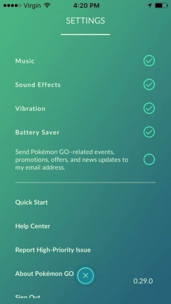 economizar bateria pokemon go