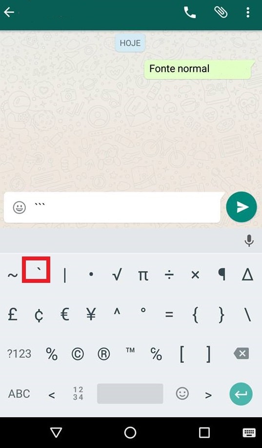 Como mudar a fonte do WhatsApp no Android - 6