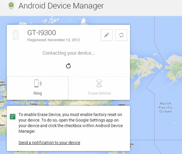 como rastrear android