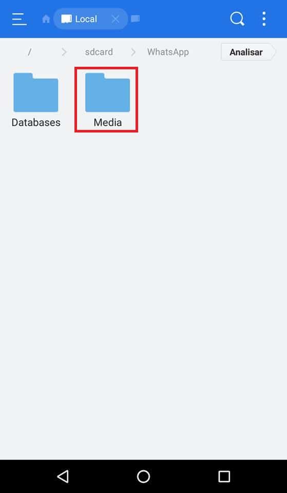 arquivos android