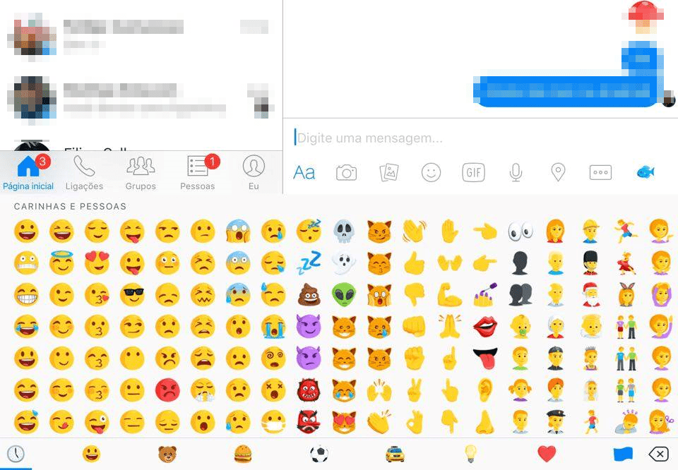 emojis do facebook