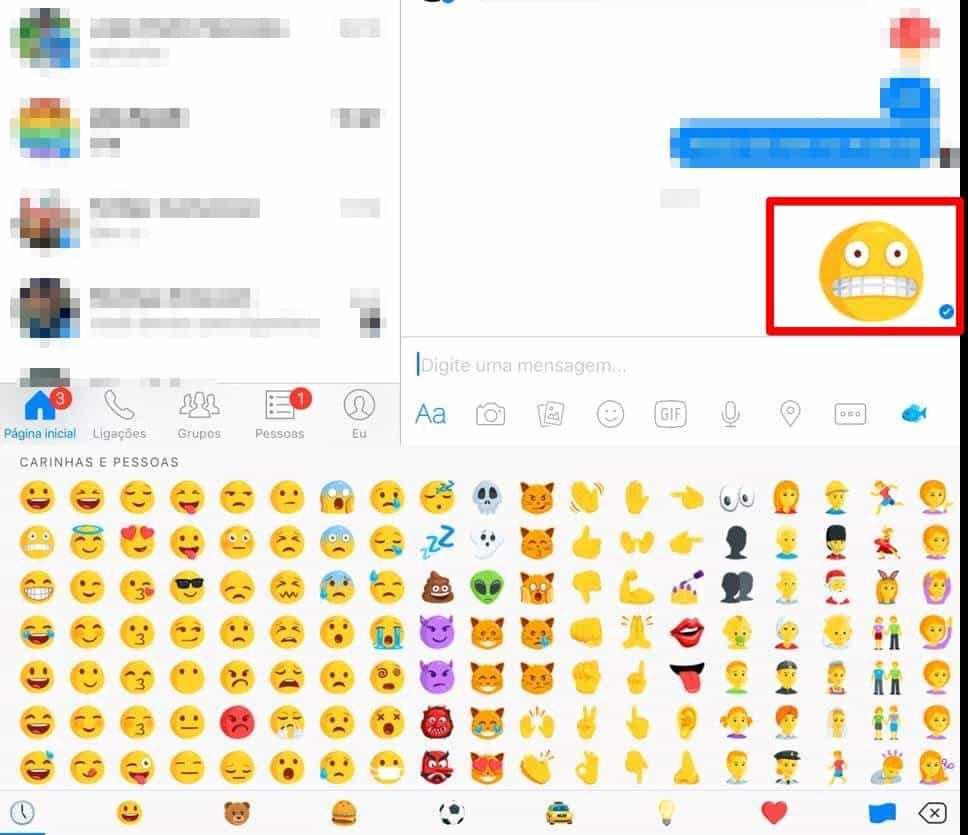 facebook messenger emojis