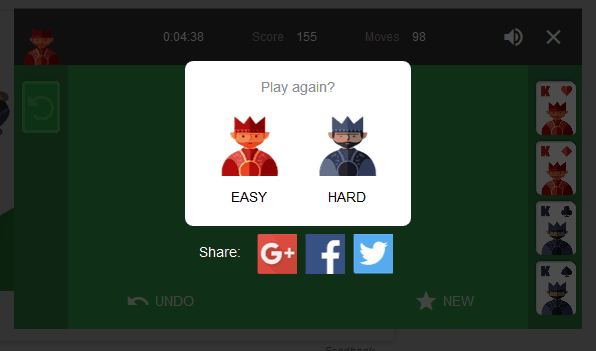 Como jogar Paci ncia diretamente no Google - 66
