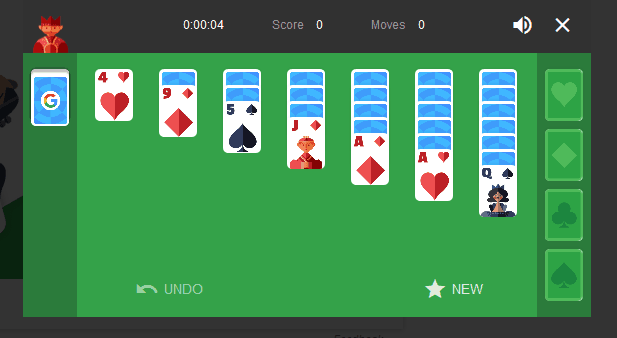 Como jogar Paci ncia diretamente no Google - 56