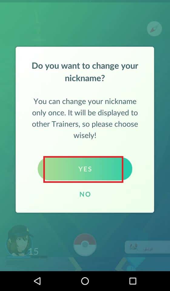 nome de usuário pokemon