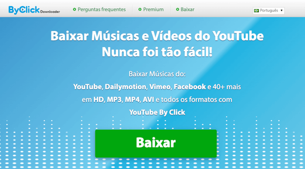 By Haga clic en descargar para descargar videos de youtube para pc