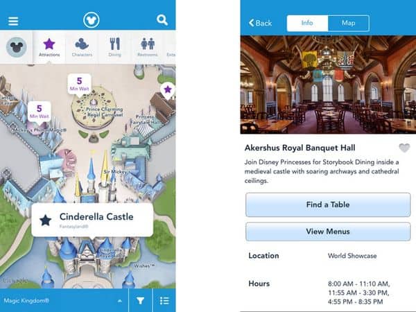 apps para visitar a disney experience