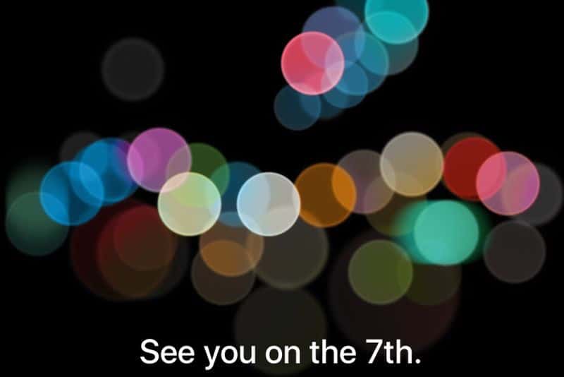revelação do iPhone 7