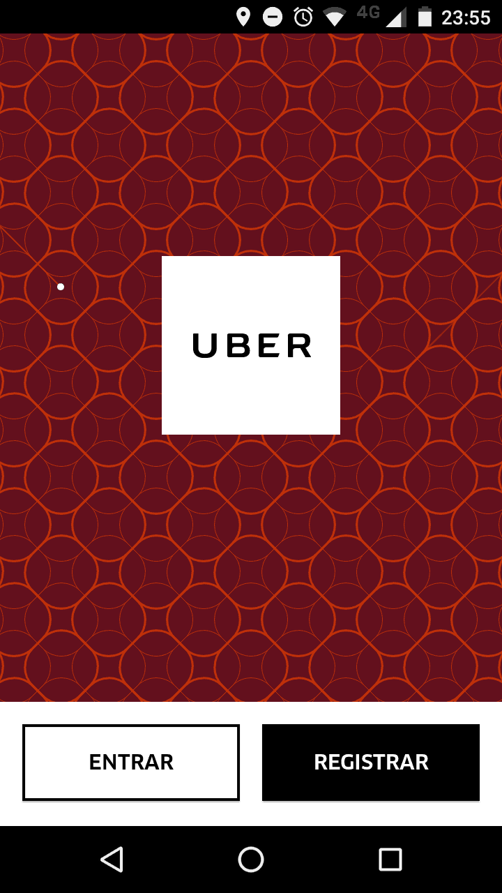 como usar o Uber inicio