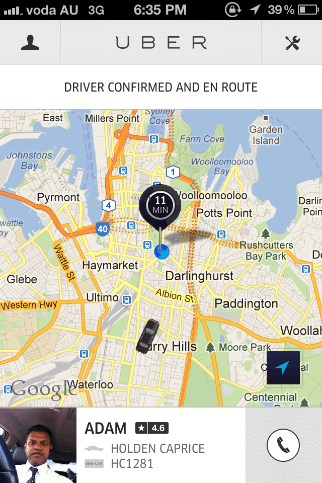 como usar o Uber motorista