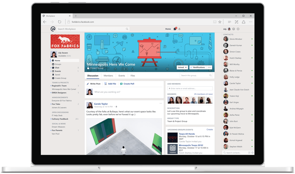 Facebook Workplace come a a ser lan ado ao redor do mundo AppTuts - 28