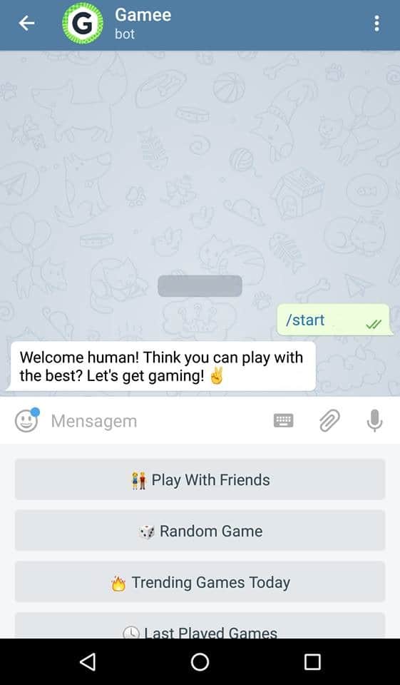 How to play games on Telegram