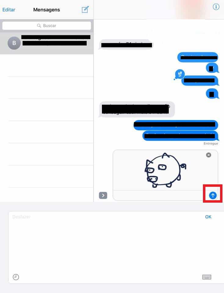 Como desenhar e escrever   m o no iMessage no iOS 10   AppTuts - 34